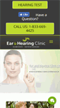 Mobile Screenshot of earandhearingclinic.com